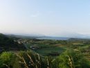 Il bacino del Lago di Garda dai bastioni della Rocca